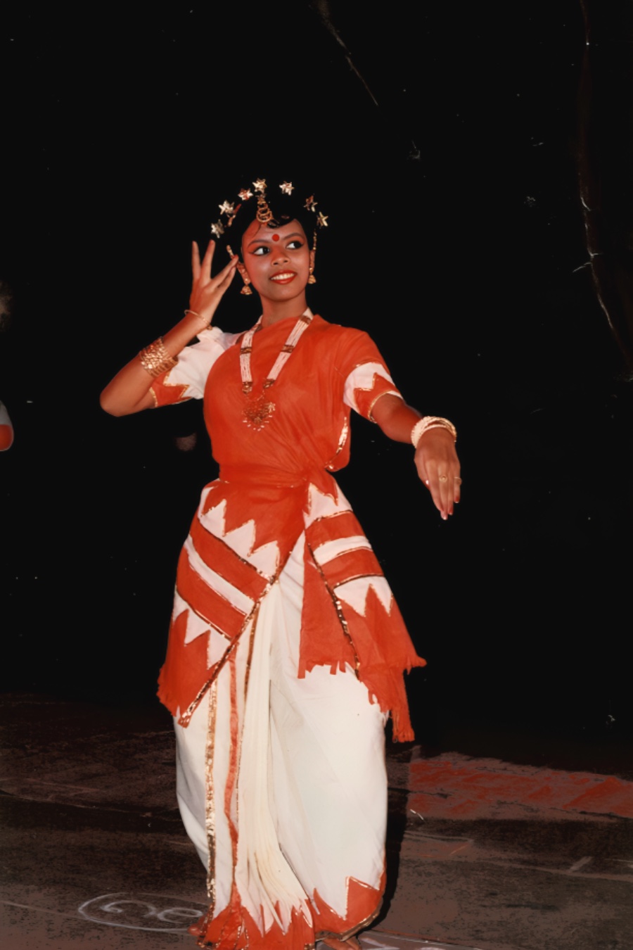 Young performer at a cultural engagement program